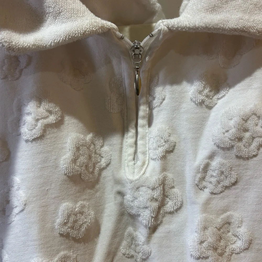 Hanna Andersson Quarter Zip Coverup Dress